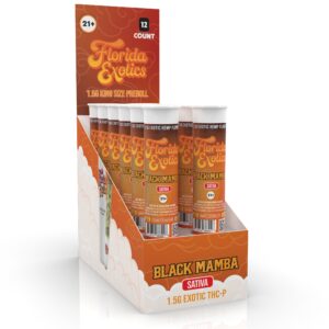 Florida Exotics THCP Preroll 1.5G Black Mamba Sativa