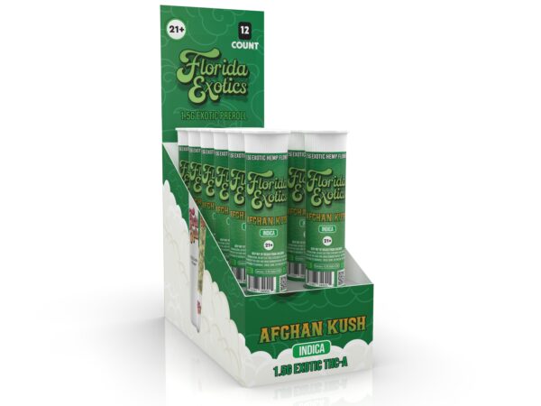 Florida Exotics THCP Preroll 1.5G Afghan Kush Indica