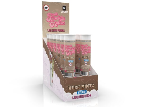 Florida Exotics THCP Preroll 1.5G Kush Mintz Hybrid